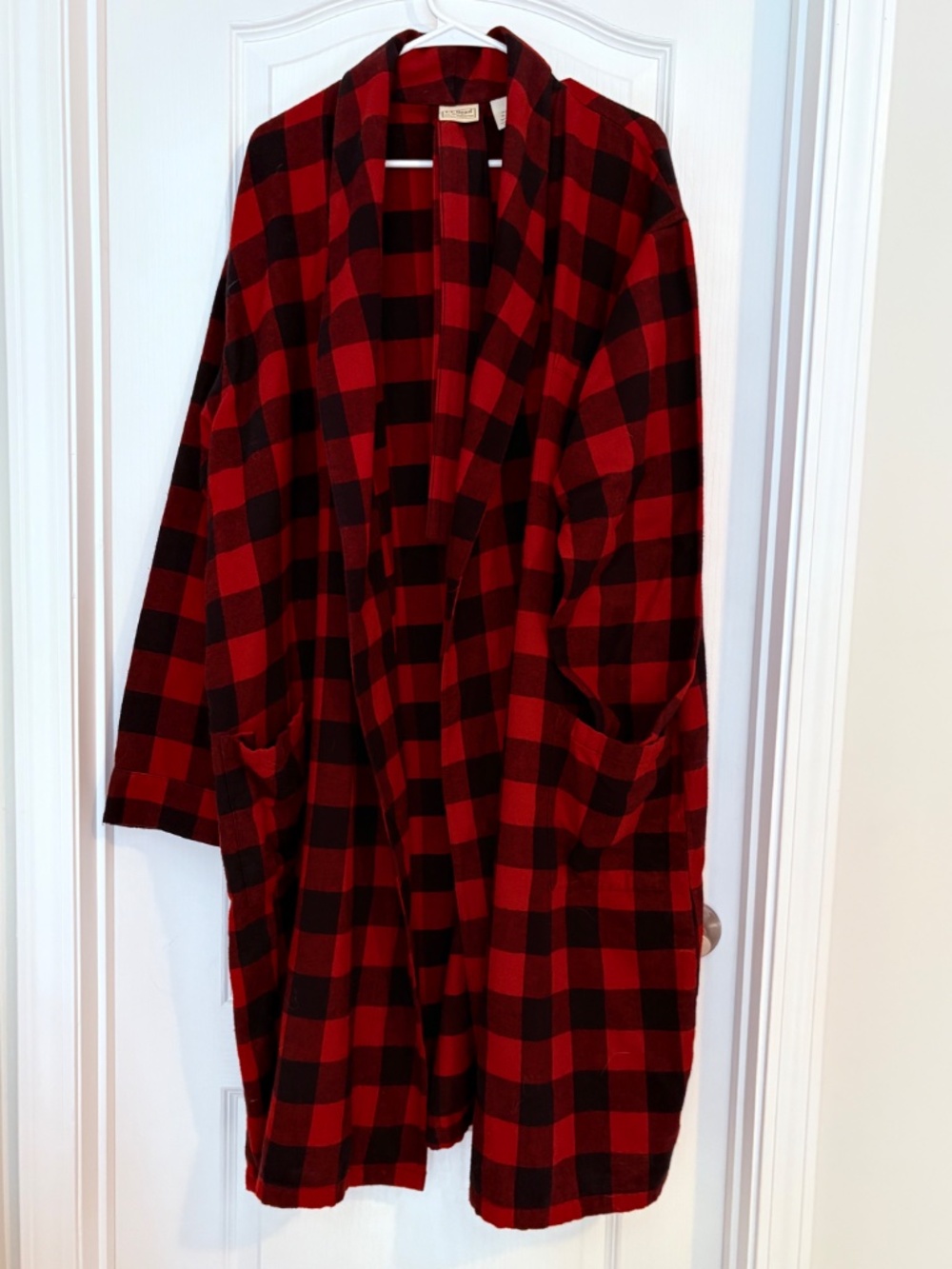 Men’s Scotch Plaid Flannel Robe